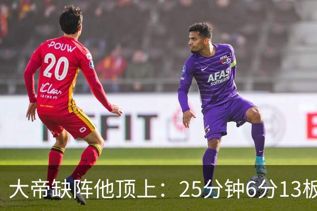 大帝缺阵他顶上：25分钟6分13板，纳斯赛后点名满意