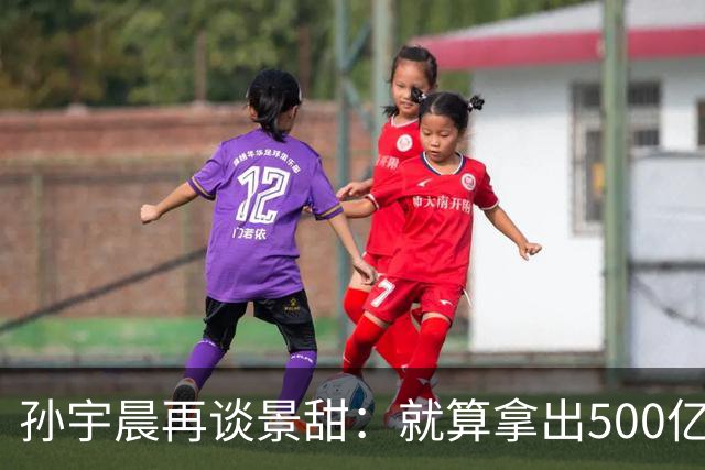 孙宇晨再谈景甜：就算拿出500亿，也留不住她