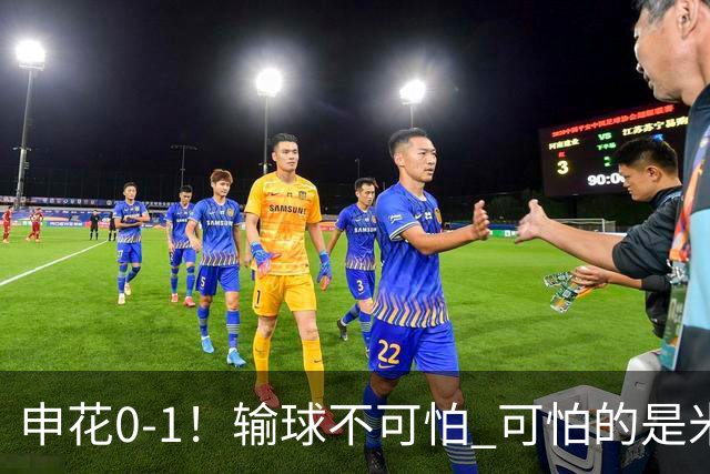 申花0-1！输球不可怕 可怕的是米洛耶维奇赛后发言 满意球员的表现